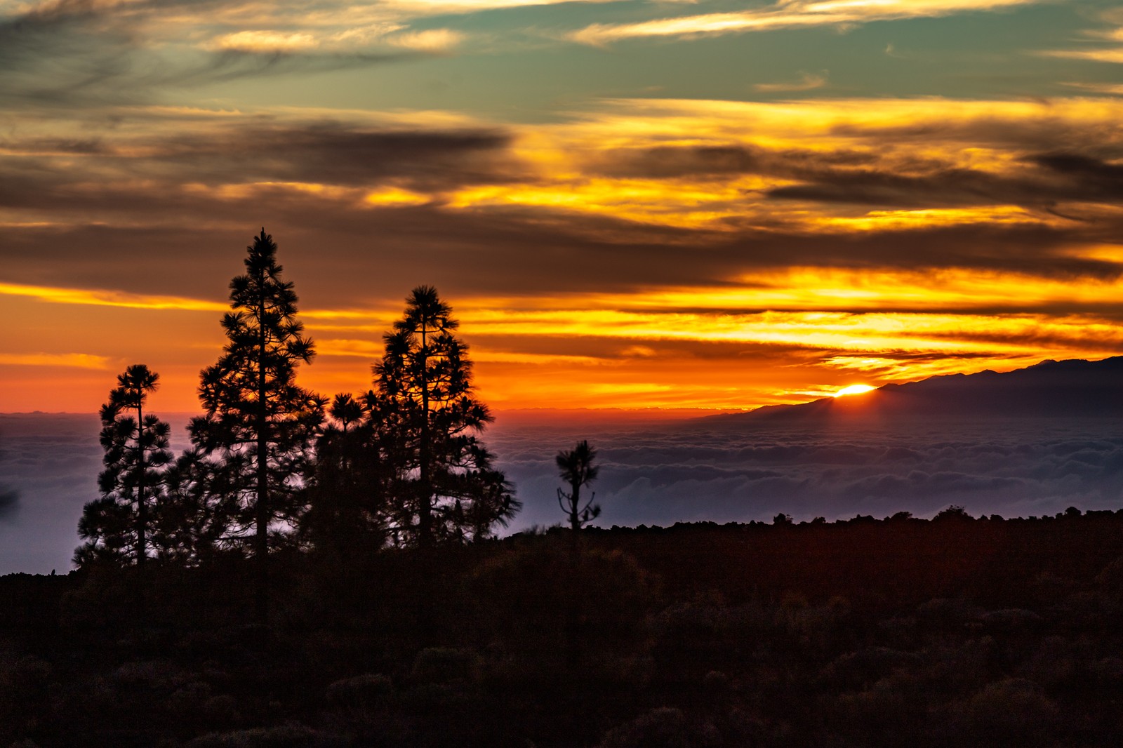 Sunset, El Teide