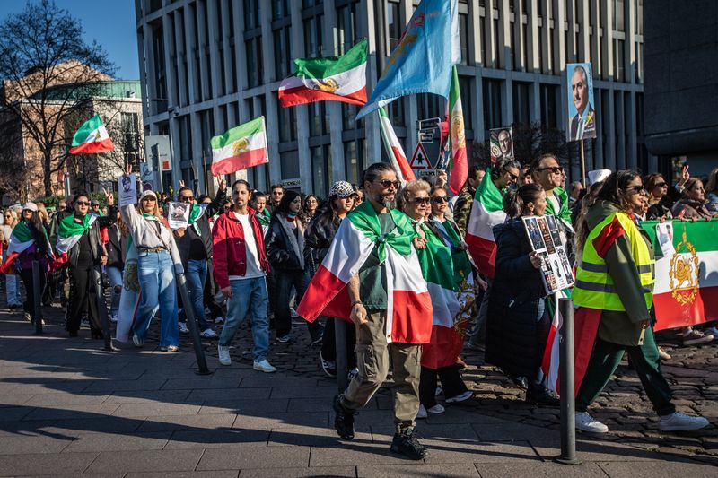 Protest for Iran
